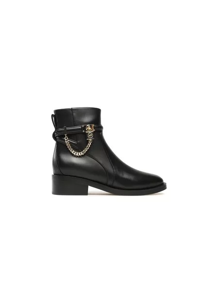 MICHAEL Michael Kors Polokozačky Hamilton Flat Bootie černá