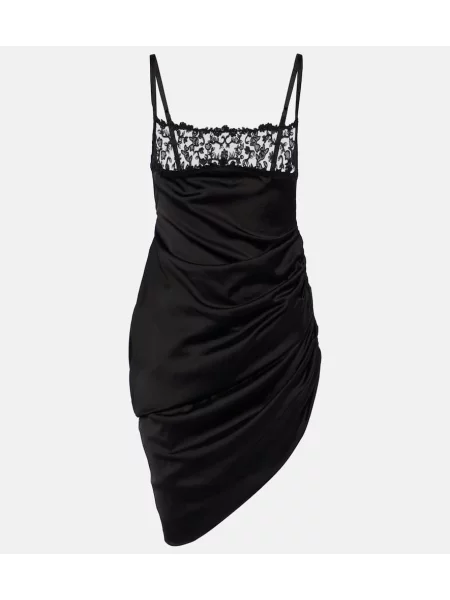 Rochie Jacquemus din satin negru