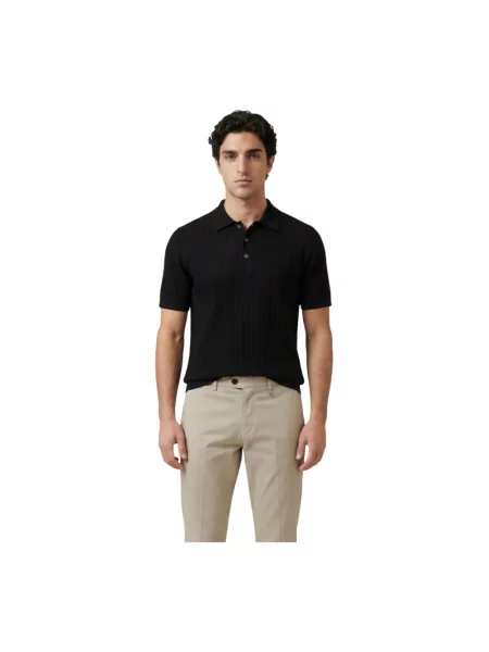 Koszulka polo o kroju regular fit z mieszanka bawełny model MOON' Only & Sons czarne