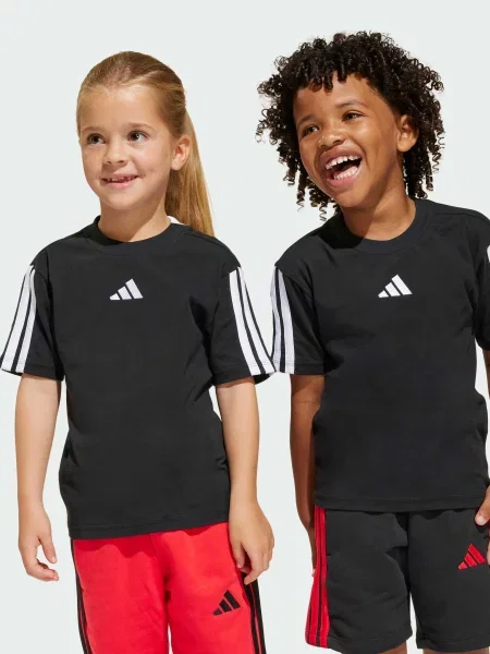 Детская футболка Adidas черная