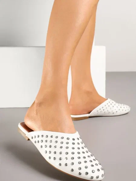 Papuci Firritis Albi alb