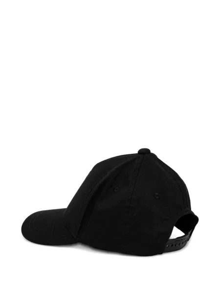 Șapcă Armani Exchange cu autograf negru
