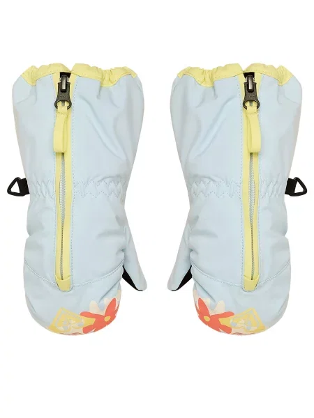 Smučarske rokavice Roxy Snows Up Svetlo modra