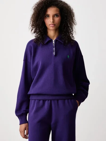 Polo Ralph Lauren hanorac pentru femei cu violet