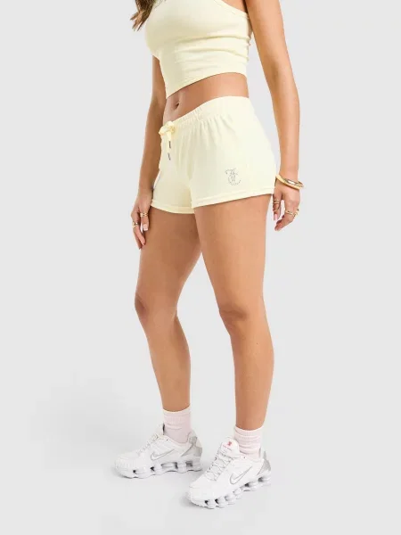 Juicy Couture Szorty Velour żółte