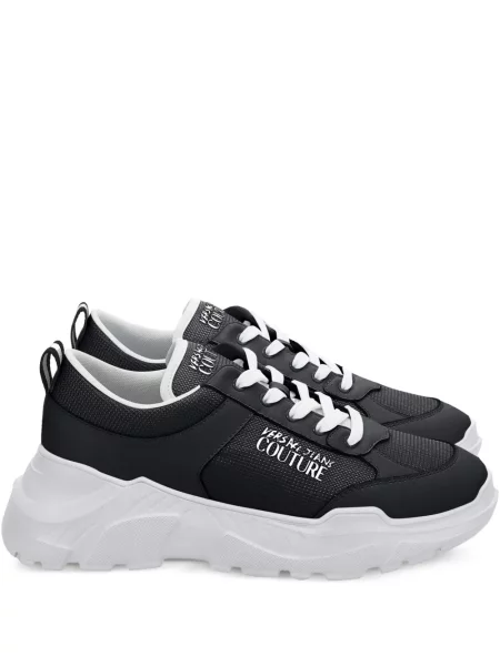 Sneakerși Versace Jeans Couture chunky negru