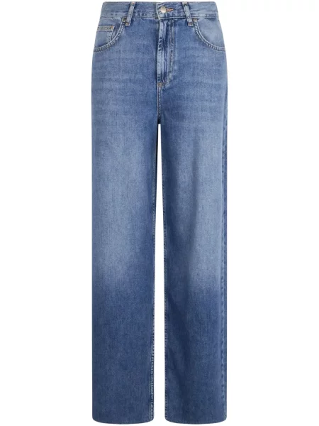 Szerokie jeansy Liu Jo niebieskie