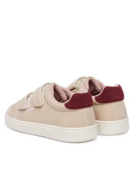 Sneakersy Tommy Hilfiger Low Cut Velcro Sneaker M Světle béžová