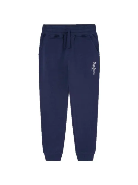 Pantaloni copii Pepe Jeans albastru