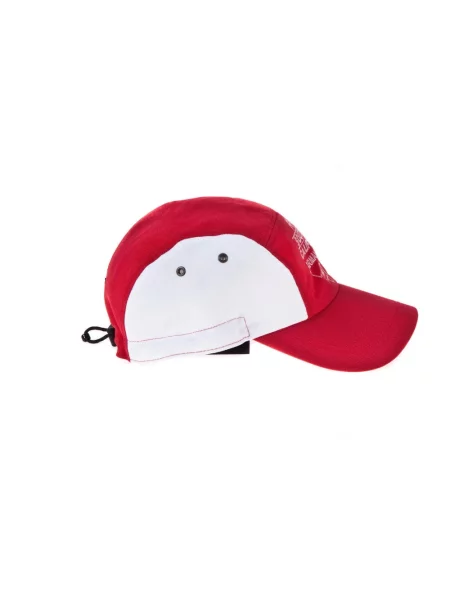 Czapka z daszkiem Armani Jeans czerwona