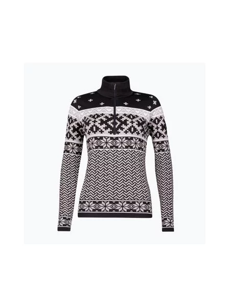 Кофта термічна Newland Kristel Half Zip black/stone чорна