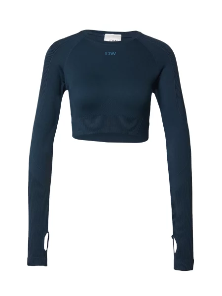 ICANIWILL Tricou funcțional bleumarin