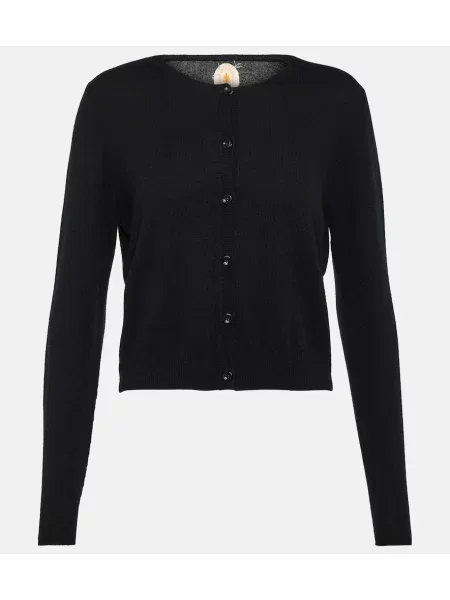Cardigan Jardin Des Orangers din cașmir negru