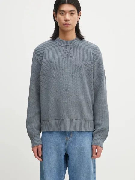 Svetr Napapijri D-Rignano pánský hřejivý šedá