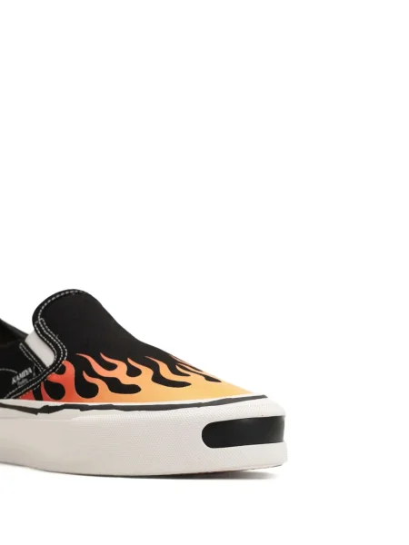 Sneakerși Kamiya slip-on negru