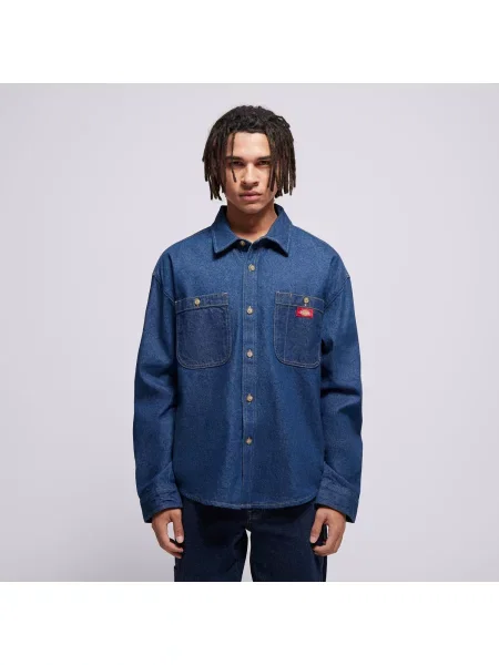 Dickies Koszula Mechanic Denim Shirt granatowa