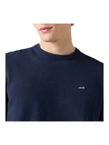 LEVI'S ® Pulóver Housemark zafir / fehér kék