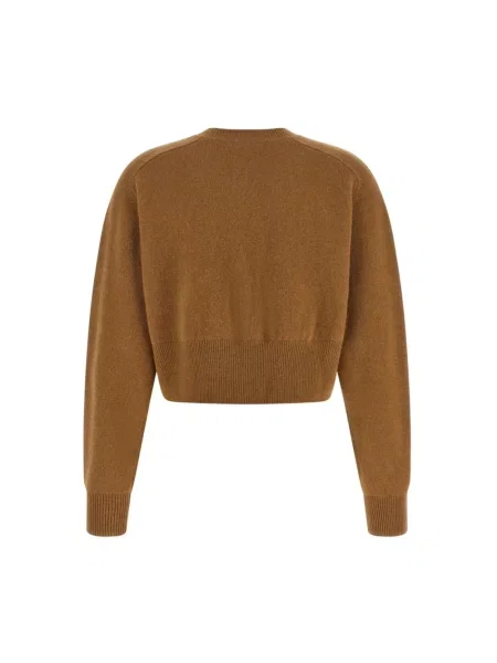 Sweter Elisabetta Franchi brązowy