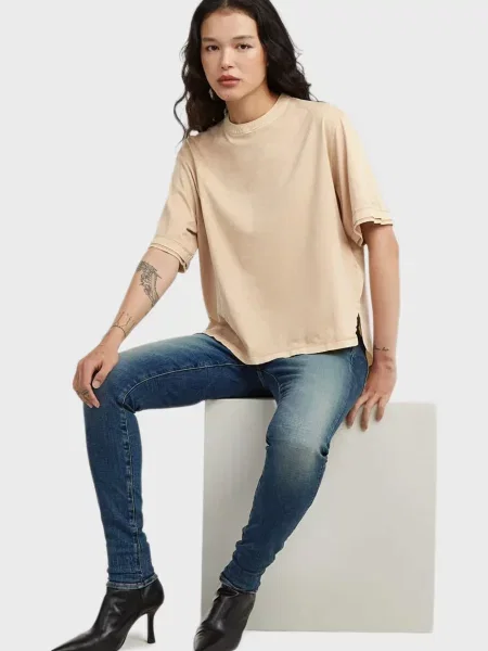 Футболка G-star Raw бежева