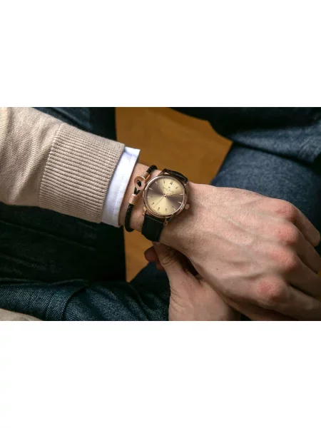 Ceas Philipp Blanc negru
