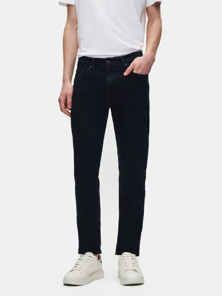 Завужені джинси LTB Jeans темно-синій бавовна/еластан сині