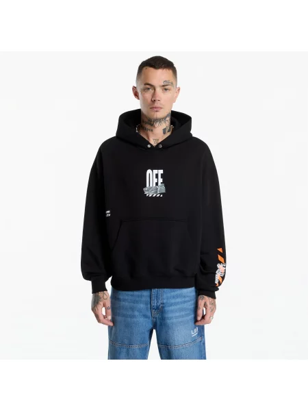 Hanorac cu glugă L/ab C/o Off-white™ alb