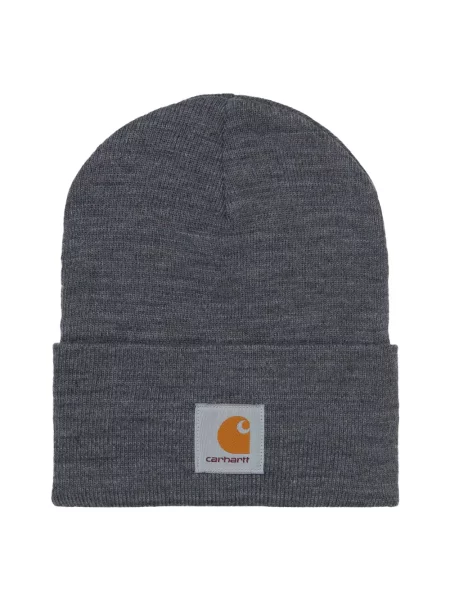 Czapka Carhartt Wip wełniana szara