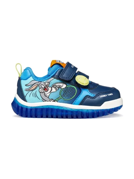 Geox Dječje tenisice LIGHTYLOO x Looney Tunes plava