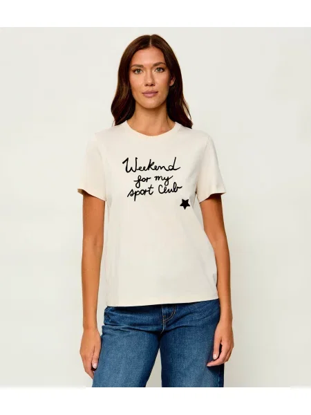 Weekend MaxMara Tricou Wkdedison bej
