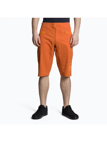 Мъжки къси панталони за колоездене Endura Singletrack Lite Short Std harvest оранжево