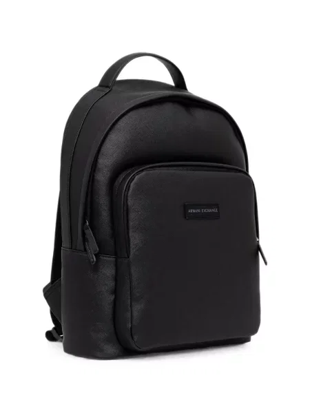 Rucsac Armani Exchange cu autograf negru