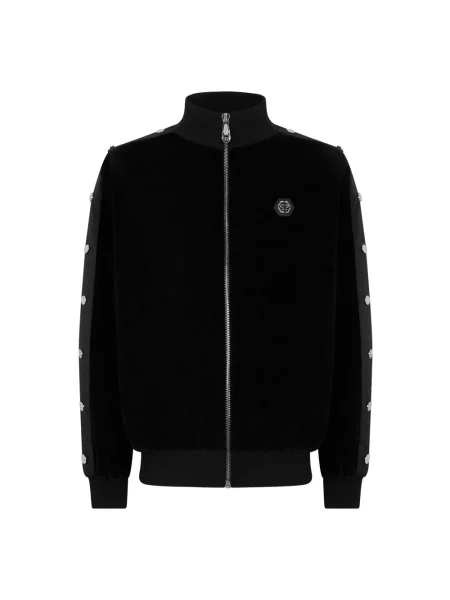 Bluza rozpinana Philipp Plein czarna