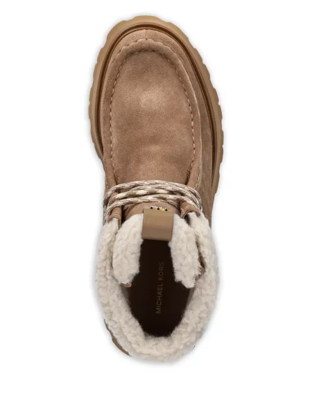 Botine Michael Michael Kors cu imagine cu model leopard negru