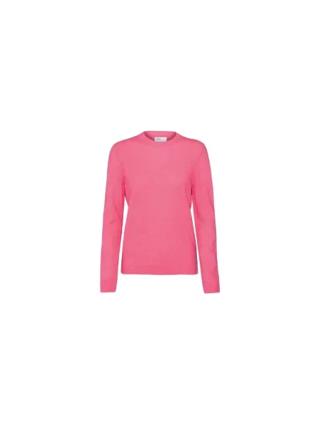 Colorful Standard Light Merino Wool Crew Kobiety Bluzy i bluzy z kapturem Colorful Standard Size: L różowy