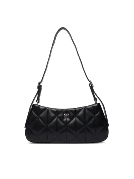 Táska Calvin Klein Quilted Small Shoulder Bag fekete