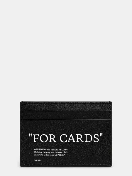 Portofel Off-white din piele alb