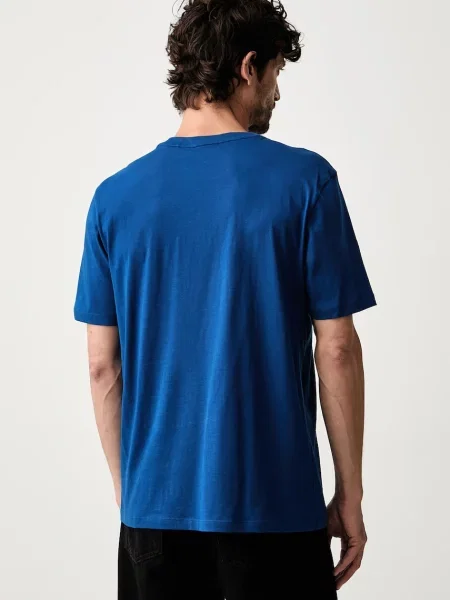 HUGO T-shirt niebieska