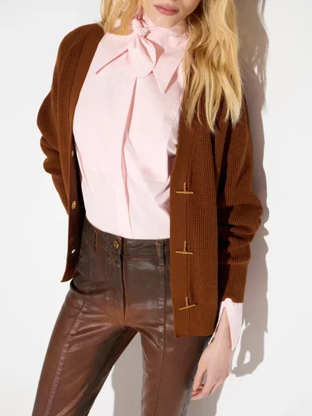 Светр Elisabetta Franchi коричневий