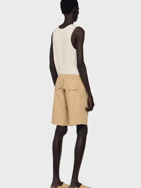 Шорты Sandro бежевые