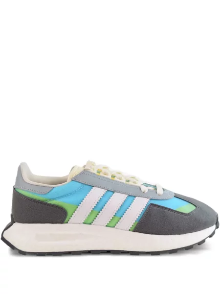 Sneakersy Adidas Run 70S z logo na siłownię z dżerseju białe