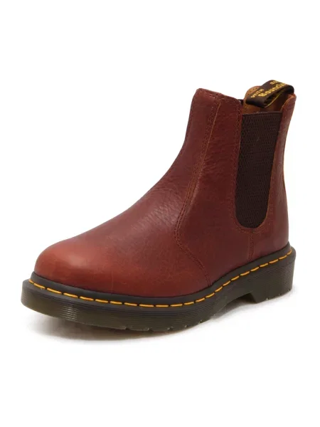 Botki Dr. Martens brązowe
