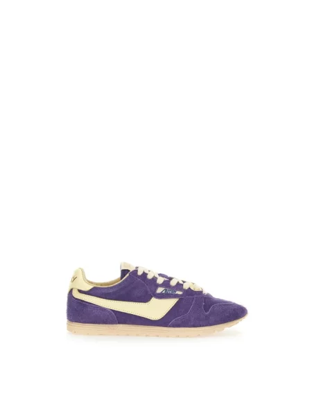 Sneakersy Autry zamszowe fioletowe
