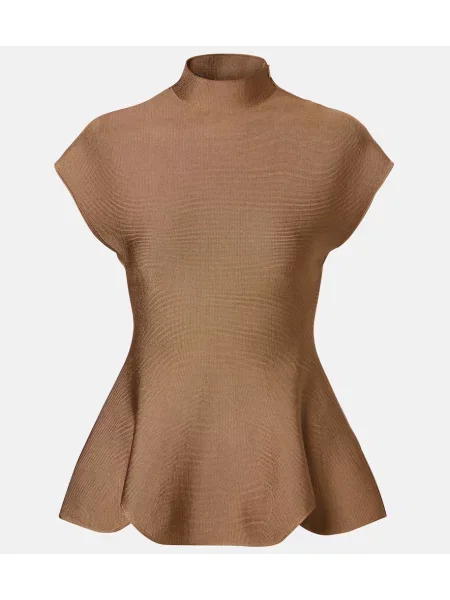 Top Khaite tricotate bej