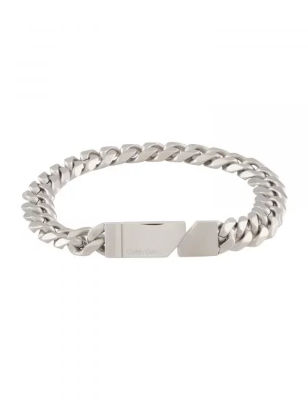 Calvin Klein Zapestnica ELECTRIC' srebrna