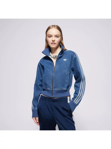 Adidas Kurtka Denim Tt niebieska
