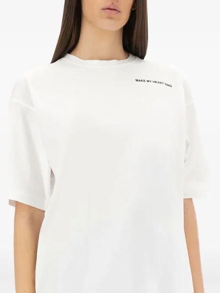 Tricou Aspesi scurt alb