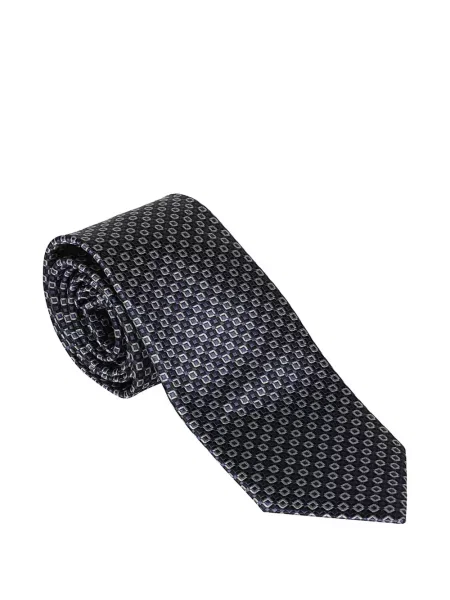Μεταξωτή γραβάτα Zegna μπλε