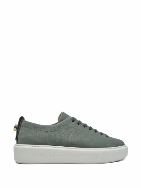 Sneakerși Henderson Baracco din piele verde