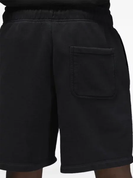 Fleecové běžecké kraťasy Nike s vázáním červené