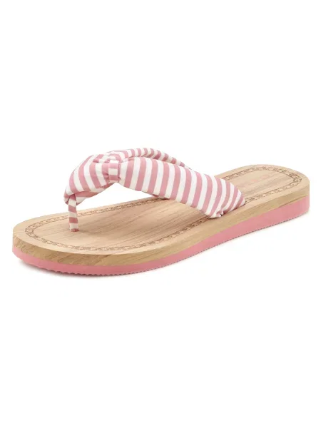 Elbsand Flip-flops roz eozină alb